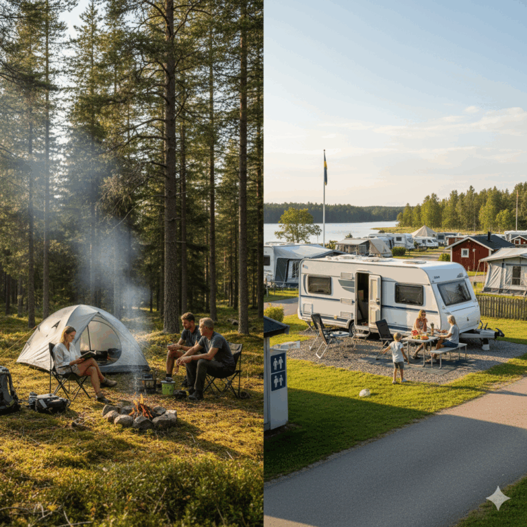 Camping i Sverige